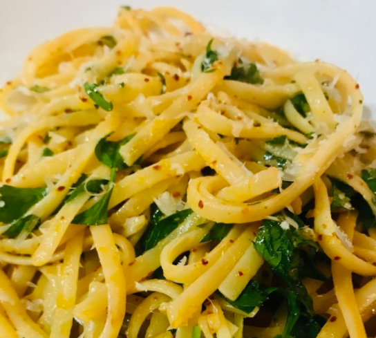 Linguine au piment d’Urfa