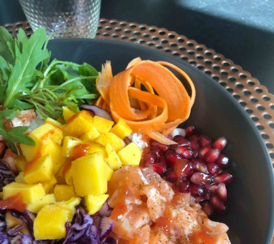 Poke bowl au saumon